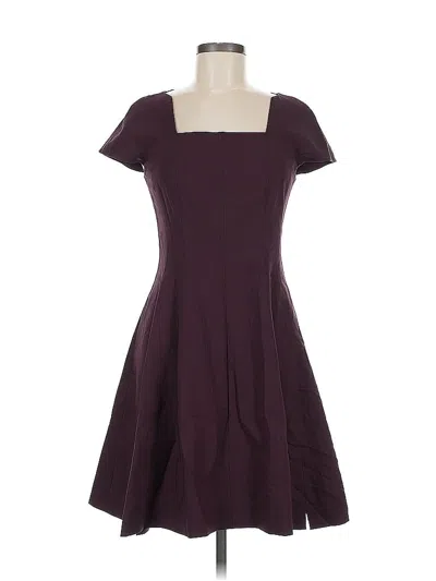 Pre-owned Rachel Roy Casual Dress In Burgundy