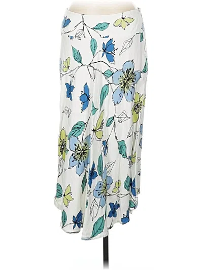 Pre-owned Emma James Casual Skirt In White