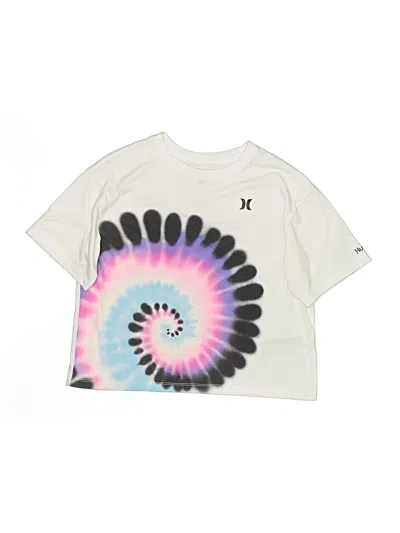 Pre-owned Hurley Kids'  Short Sleeve T-shirt In White