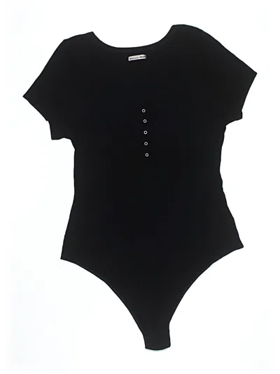 Pre-owned Reformation Jeans Bodysuit In Black