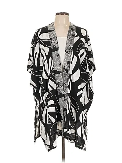 Pre-owned Chico's Kimono In Black