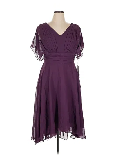 Jj's House Cocktail Dress In Purple