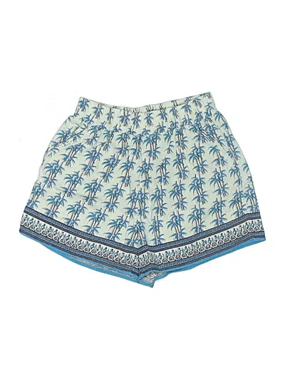 Pre-owned For Cynthia Shorts In Blue
