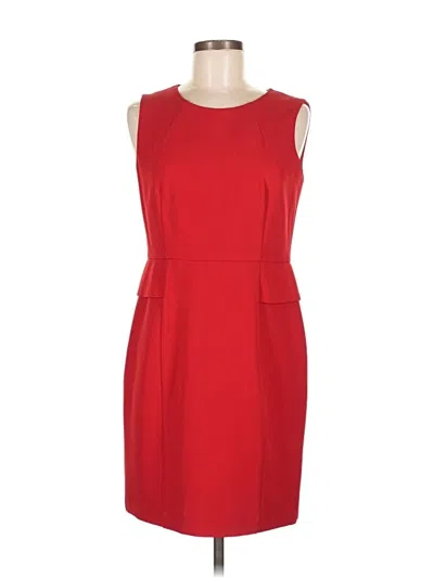 Pre-owned Kasper Cocktail Dress In Red