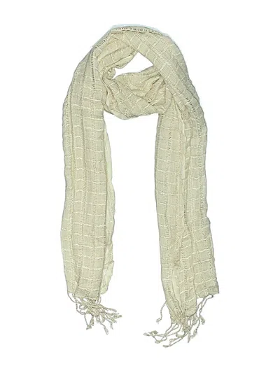 Pre-owned Unbranded Scarf In White