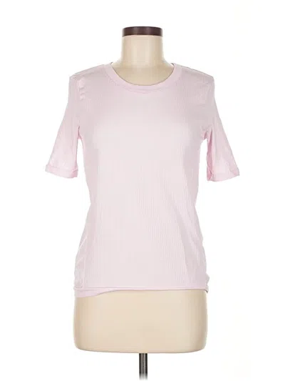 Pre-owned Athleta Short Sleeve T-shirt In Pink