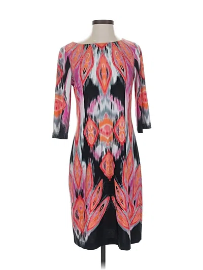 Pre-owned Chico's Cocktail Dress In Orange