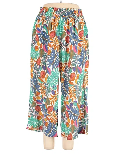 Pre-owned Rose + Olive Casual Pants In Green