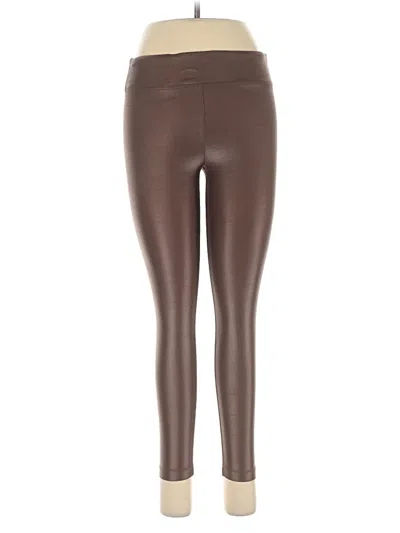 Pre-owned Koral Leggings In Brown