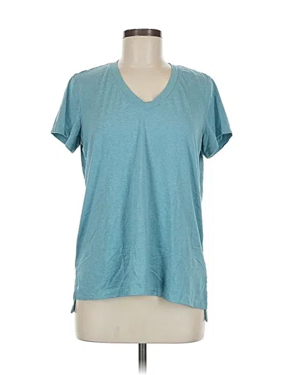 Pre-owned 90 Degree By Reflex Short Sleeve T-shirt In Blue