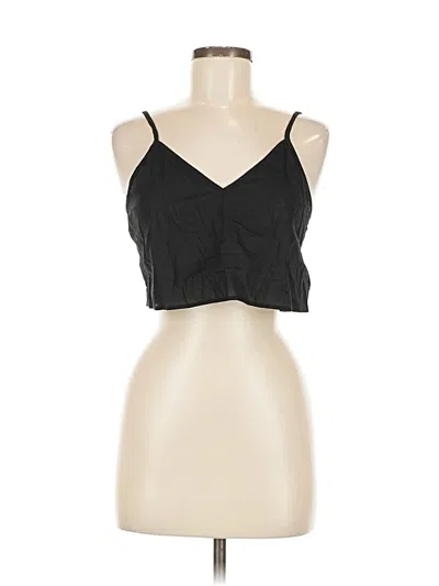 Pre-owned Farm Rio Sleeveless Blouse In Black