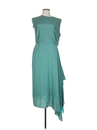 Pre-owned Boss By Hugo Boss Casual Dress In Blue