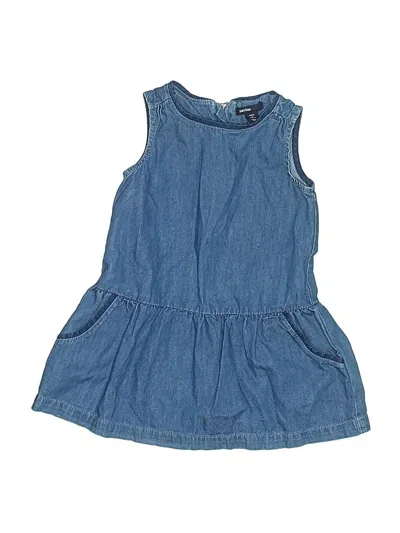 Pre-owned Baby Gap Kids' Dress In Blue