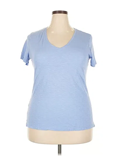 Pre-owned Felina Short Sleeve T-shirt In Blue