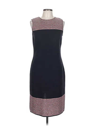 Pre-owned St John Cocktail Dress In Black