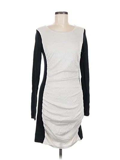 Pre-owned Express Casual Dress In Gray