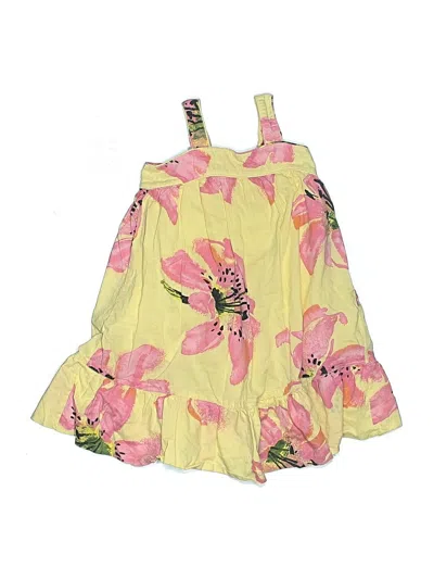 Pre-owned Baby Gap Kids' Dress In Yellow