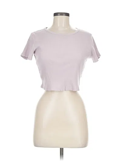 Pre-owned Uniqlo Short Sleeve T-shirt In Purple