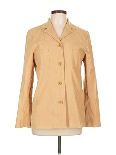 Pre-owned Harve Benard By Benard Holtzman Blazer Jacket In Brown