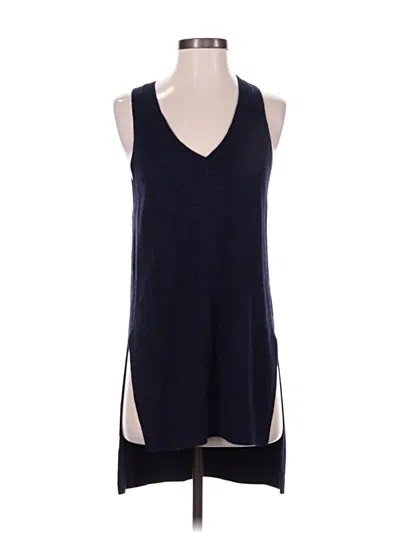 Pre-owned Anthropologie Sweater Vest In Blue