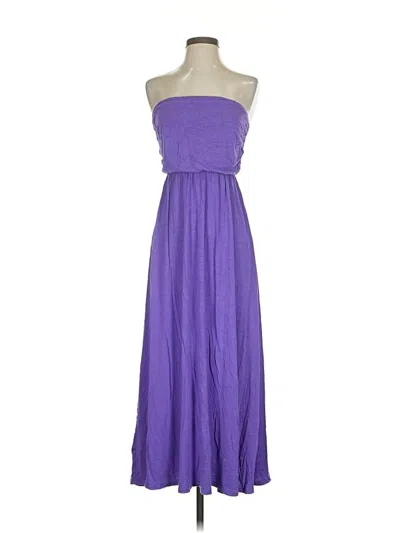 Pre-owned See You Monday Casual Dress In Purple