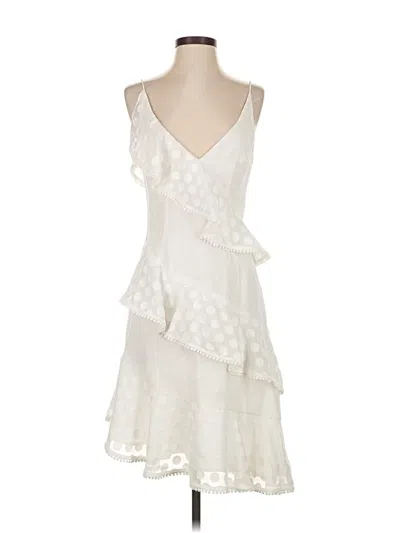 Pre-owned Keepsake Cocktail Dress In White