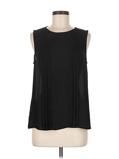 Pre-owned Banana Republic Factory Store Sleeveless Blouse In Black