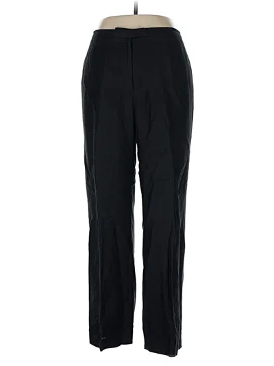 Pre-owned Tahari By Asl Linen Pants In Black