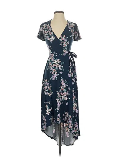 Pre-owned Fortune + Ivy Casual Dress In Blue