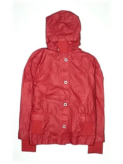 Pre-owned Zara Kids' Raincoat In Red