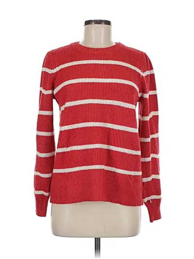 Pre-owned Maurices Pullover Sweater In Red