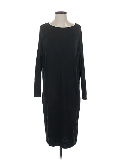 Pre-owned Enza Costa Casual Dress In Black