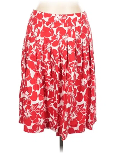 Pre-owned Talbots Casual Skirt In Red