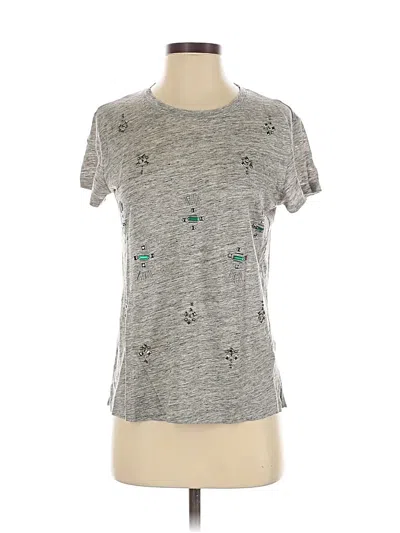 Pre-owned Madewell Short Sleeve T-shirt In Gray