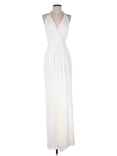 Pre-owned Ceremony By Joanna August Jumpsuit In White