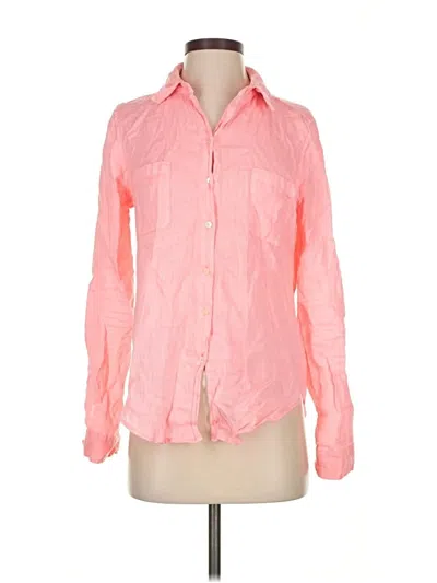 Pre-owned Lilly Pulitzer Long Sleeve Button Down Shirt In Pink