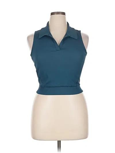 Pre-owned Travis Mathew Cardigan Sweater In Blue