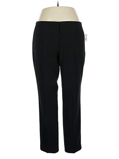 Pre-owned Tahari Dress Pants In Black
