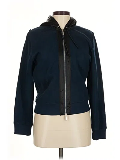 Pre-owned White + Warren Cardigan Sweater In Blue