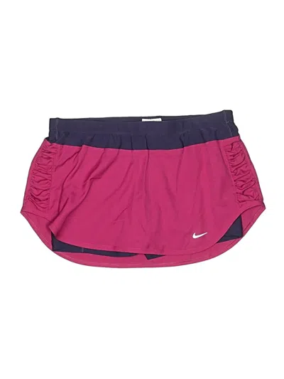 Pre-owned Nike Active Skort In Purple