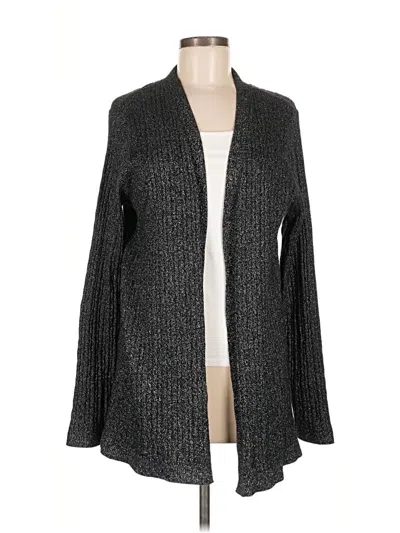 Pre-owned Kim Rogers Cardigan Sweater In Gray