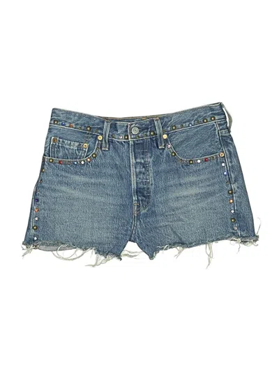 Pre-owned Levi's Denim Shorts In Blue