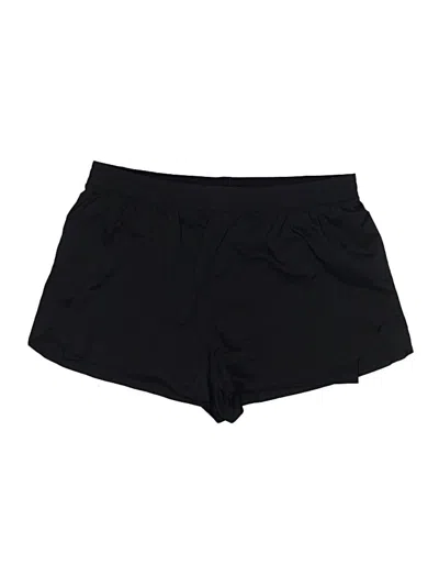 Pre-owned Girlfriend Collective Athletic Shorts In Black