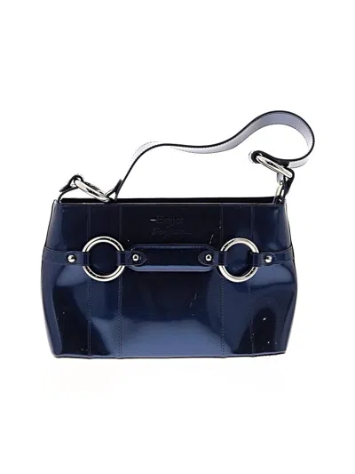 Pre-owned Beijo By Susan Handley Shoulder Bag In Blue