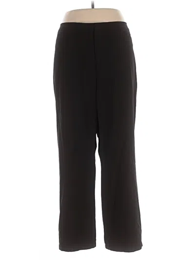 Pre-owned Jjill Dress Pants In Black