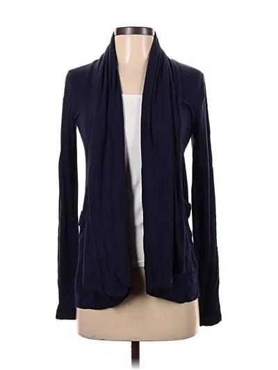 Pre-owned Splendid Cardigan Sweater In Blue