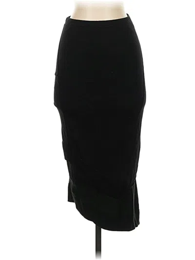 Pre-owned Donna Karan Formal Skirt In Black