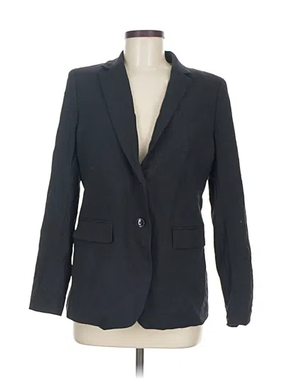 Pre-owned Banana Republic Wool Blazer Jacket In Gray