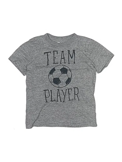 Pre-owned Chaser Kids' Short Sleeve T-shirt In Gray