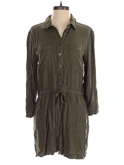 Pre-owned Maurices Romper In Green